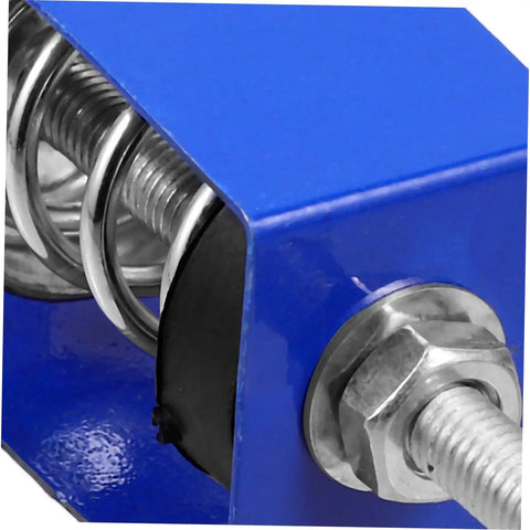 10kg Ceiling Damping Mounts For Noise Reduction And Vibration Isolation, blue metal isolator with threaded bolts