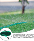 Flat Soaker Hose With Perforated Holes For Even Yard Watering Flexible PVC Low Profile Sprinkler Hose 7.5m in garden