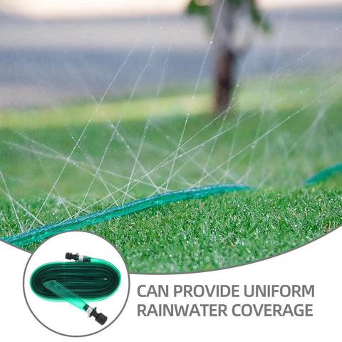 Flat Soaker Hose With Perforated Holes For Even Yard Watering Flexible PVC Low Profile Sprinkler Hose 7.5m in garden