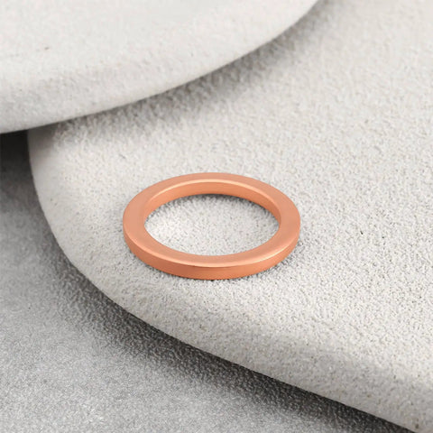 10-Piece Copper Oil Drain Washer Set 12x15.5x1.5mm For Leak-Free Seals N0138128 N0138122 single washer close-up