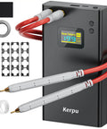 Portable Spot Welder On The Go With 12000mAh Battery And A 199 Level Color Screen For Precise 0.25mm Welding Dual Pulse Power And Interchangeable WP110 Pens For DIY Battery Assembly And Repair