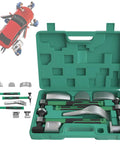 Pro Auto Body Repair Kit For Dent Removal 9 Piece Sheet Metal Hammer Set Professional Body Shaping Tools open in case