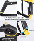Heavy Duty Hacksaw Frame Set With Three Size Frames 12 Inch 10 Inch And 6 Inch Mini Includes 8 Extra Blades The Beast For Metal Wood And PVC Pipes Multi Function Hand Saw With High Tension Carbon Steel Blades Ready To Tackle Tough Cuts
