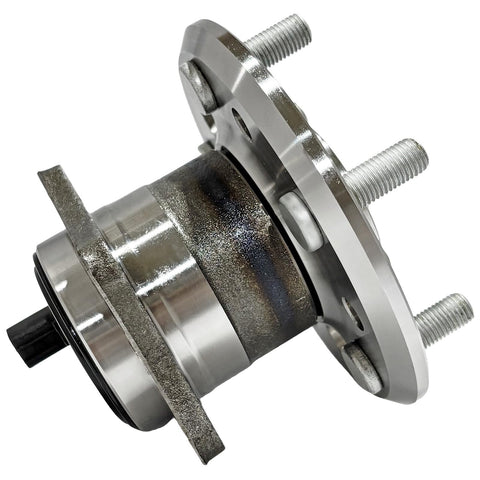 Rear Wheel Bearing Hub Assembly Set 2Pcs For Toyota Avalon Camry Highlander Solara And Lexus ES300 ES330 ES350 2001 To 2012 Replacement Kit With 512206 And 512207 For ABS Equipped Models, close-up view