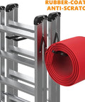 Heavy Duty Garage Hooks Set 2 Wall Mount Tool Hangers Twelve Point Four Inch Long Non Slip Rubber Coated For Car Tires