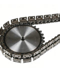 Sick Industrial Roller Chain Plus Sprocket Set Featuring 1.5m 08B Metric Link With Bending Plates And 10 To 20 Tooth Options Perfect For Heavy Duty Conveyor Or Packaging Machinery Power Transmission Needs., steel roller chain wrapped around 08B sprocket