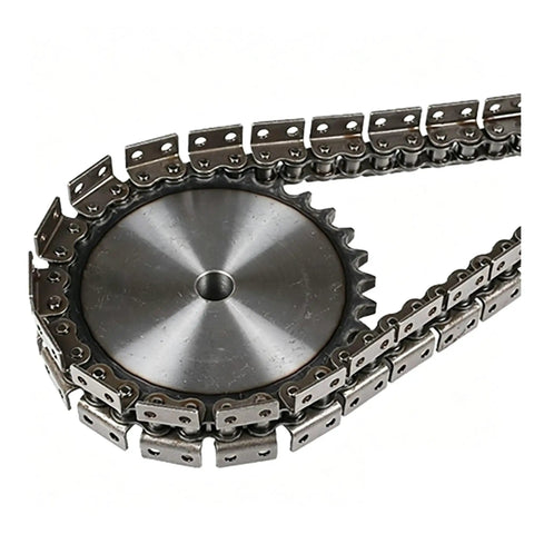 Sick Industrial Roller Chain Plus Sprocket Set Featuring 1.5m 08B Metric Link With Bending Plates And 10 To 20 Tooth Options Perfect For Heavy Duty Conveyor Or Packaging Machinery Power Transmission Needs., steel roller chain wrapped around 08B sprocket