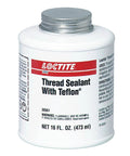 Pipe Thread Sealant 16 Oz Brush Top Can White With PTFE For Leak Free Thread Sealing In Plumbing And Mechanical Systems Easy To Apply No Mess Quick Set For Strong Secure Seals