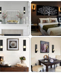 Premium Quality Hardwood Wall Candle Sconces Pair Grabbed For Your Dope Home Setup Badass Rustic Style Wall Mounted Holder in various rooms.
