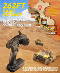 1:10 Scale 4WD RC Truck For Adults And Boys With LED Roof Lights And Headlights, remote control with off-road race map