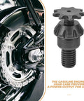 Durable Iron Transmission Gear Reduction Unit Packing Serious Gasoline Engine Kick And Tough As Nails Torque For Mini Bikes ATVs Trucks And Street Motorcycles, showing a gear case and chain.
