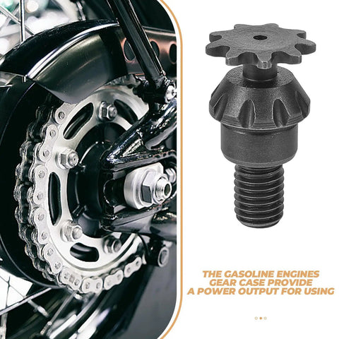 Durable Iron Transmission Gear Reduction Unit Packing Serious Gasoline Engine Kick And Tough As Nails Torque For Mini Bikes ATVs Trucks And Street Motorcycles, showing a gear case and chain.