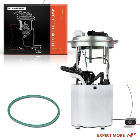 Plug-And-Play Electric Fuel Pump Module With Pressure Sensor For Chevy Tahoe, GMC Yukon, And Cadillac Escalade 2004-2007 Gas V8 4.8L 5.3L 6.0L 6.2L Three Tube Ports