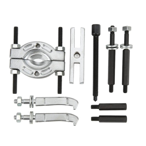 Bearing Puller Kit With Separator 9 Piece Pro Grade Set Portable Bearing Removal Tool Kit for cars and trucks, metal components