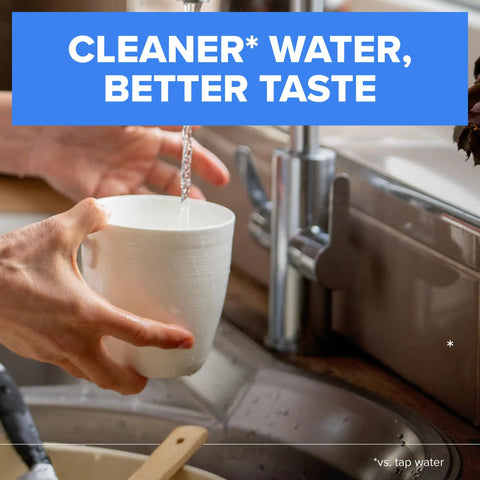 Faucet Mount Water Filter System No Fuss No Wait Easy Install For Kitchen And Bath Tap Water Fresh Taste Save Money No Plastic Bottles