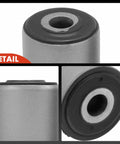 Front Track Bar Bushing Set for Jeep Grand Cherokee WJ 1999 to 2004, Panhard Bar Bushings for Front Left and Right Sides, Driver and Passenger, Direct Replacement, Metal and Rubber Construction with Polished Rustproof Finish, 2 Pack close-up