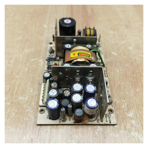 Multi Rail Medical Equipment Power Supply With 5V 1.0A 24V 2.0A 12V 0.2A Minus 12V Outputs Wide Input Range Quiet Cooling Fan Low Noise Stable Output For Industrial Medical Gear PCB with capacitors and metal heat sink