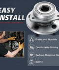 Front CV Axle And Wheel Bearing Hub Kit For 1999 2000 2001 2002 2003 2004 Jeep Grand Cherokee Non ABS 5 Lug 4WD Replacement Assembly
