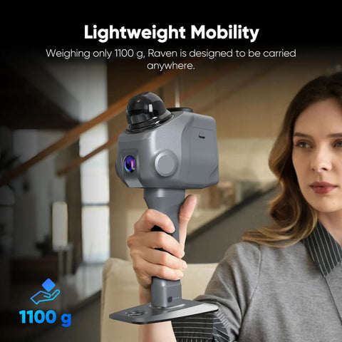 Handheld LiDAR Scanner With Embedded 4K Camera For Seamless 3D Scanning And Architectural Drafting Featuring Killer Precision And Zero Hassle Setup For Foremen And Contractors Who Need Rapid Field Results Daily