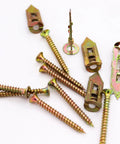 Self Drilling Drywall Anchor Kit 160 Pieces With 80 Anchors And 80 Self Tapping Screws Carbon Steel Zinc Expansion Anchors