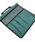 Foldable Portable Garden Tool Pouch And Kneeling Stool Bag For Outdoor Gardening with multiple pockets and handle
