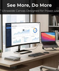 34 Inch Curved Ultrawide Monitor Dope For Your Desk Setup With 3440x1440 WQHD, 100 Hertz Refresh Rate on a modern desk