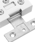 Close-up of Two Pack Small Glass Door Hinges Pivot Hinges For Shower Doors Cabinets Cupboards Hardware With Adjustable