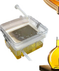 High Efficiency Automatic Edible Oil Filter Machine For Household Use features transparent cup, filtering oil with micro pore technology.