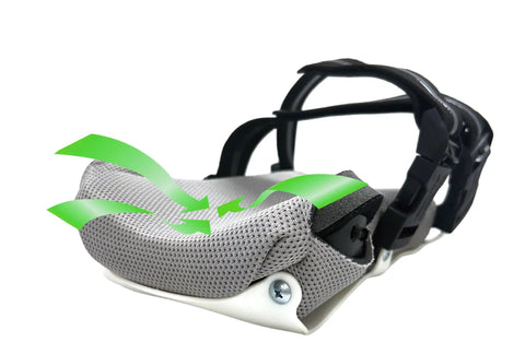 All Purpose Kneepads With Five Eighth Inch Cushion Inserts One Pair Non Slip Slotted Frame With Live Hinge For A Glove Like Fit