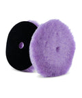 Purple Foamed Wool 6.25 Inch Wool and Foam Pad for Easy One Step Polishing and Compounding Get a High Gloss Finish in One Pass