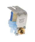 Replacement Water Inlet Valve For Dishwashers, Genuine OEM WD15X10003 Part, metal and plastic, side view