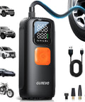 Portable Tire Inflator Air Compressor With Digital Pressure Gauge Auto Shutoff 160 Psi For Cars Trucks Motorcycles Bicycles And Balls
