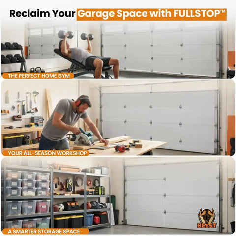 Top Rated Garage Door Insulation Kit For 8x8 Single Doors Includes Eight Precut Foam Core Panels With Tape And Cutter To Seal Drafts Block Heat Loss And Keep Your Garage Snug Year Round in a garage gym and workshop setting.