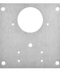 Stainless Steel Cabinet Hinge Repair Plate 4 Pack With 24 Screws Reinforcement Brackets for kitchen cabinets overlay repair.
