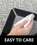 Hand cleaning rug with 20 Pack Rug Grippers Non Slip Tape For Area Rugs On Hardwood Or Tile Floors Reusable Washable Double Sided Rug Pads Anti Curling Adhesive Stickers To Keep Rugs In Place And Prevent Slips Easy Install