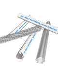 Rock Solid 316 Stainless Steel Conveyor Belt Splicer Pins, U2 belt fasteners, 12 inch fittings for industrial use.