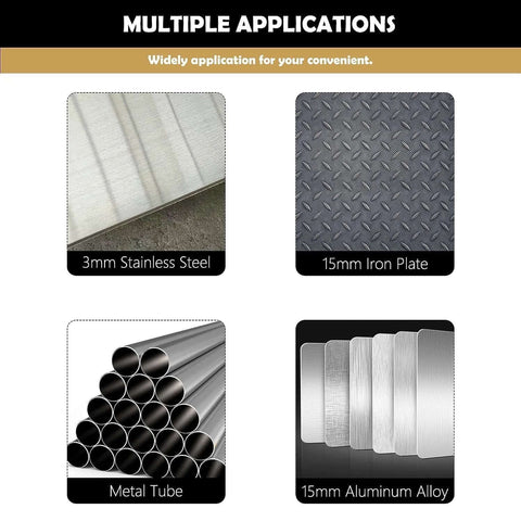 2''(51mm) TCT Hole Saw Kit with titanium-plated pilot; for stainless steel, iron plate, metal tubes, aluminum alloy