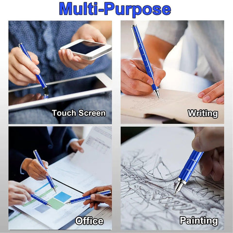 Fidget Pen For Stress Relief At Work Or School used for touch screen, writing, office, and painting by adults and teens.