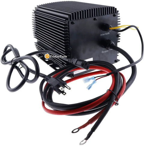 Heavy Duty 24V 25A Smart Battery Charger For Industrial Scissor Lift Equipment 700W Fast Charging With No Hassle Plug And Play Connectors And Rock Solid Aftermarket Design