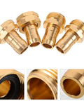 Tired Of Leaky Hoses? Grab This Solid Brass Garden Hose Connector Repair Kit For A Total Snap Fix. 4 brass fittings