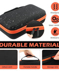 Durable Oxford Microphone Case For JBL Wireless Two Mic System Grab And Go Mic Storage Portable Box, showcasing waterproof features.