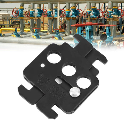 Heavy Duty Circuit Breaker Lockout Device With Multihole Design for stable lockout, industrial energy isolation, steel construction