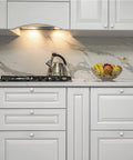 Kitchen with 25 Pack Brushed Nickel Cabinet Knobs And Square Drawer Pulls For Kitchen And Dresser Easy Install Rust Resistant Silver Hardware