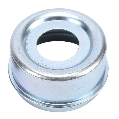 2.72 Inch Bearing Protector With Dust Cover For Trailer And Boat, Wheel Bearing Saver Grease Cap, silver heavy-duty metal