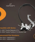 Toyota Sequoia Front Left Door Lock Latch Actuator Replacement For 2001 2007 Sequoia And 2005 2006 Tundra Double Cab 4 7L