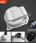 Hella Reliable Electric Coolant Water Pump Swap Compatible With Toyota Camry And Avalon 2018 Through 2021 2.5 Liter Engine Cooling Assembly showing detailed view of connector and design.