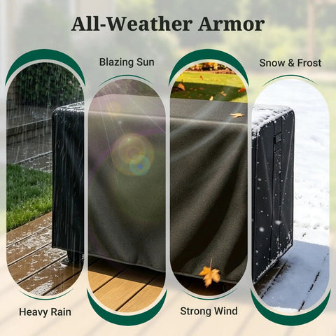 Built To Last Heavy Duty Outdoor Prep Table Cover For Unity XL Portable Rolling Cart Shielding From Weather Conditions