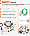Repair Kit For 5 To 1 Fire Ball 300 Oil Pumps And Fireball Universal Pumps, air motor kit parts, 238286 for 203876