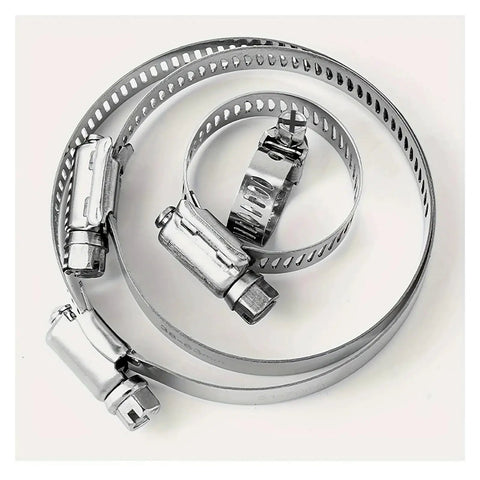 Ultimate 120Pcs Stainless Steel Hose Clamps Kit Worm Gear Range From 1/4 To 1-1/2 Inch Perfect For Plumbing Fixings And Auto Projects That Are Totally Rad And Ready To Handle Any Heavy Duty Job., stainless steel worm gear hose clamps in assorted sizes