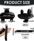 Audi Sun Visor Clip Replacement For Q5 And More ABS product size and dimensions illustration.